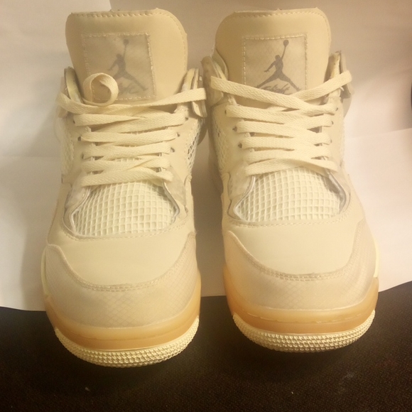 Off-White x Wmns Air Jordan 4 SP \'Sail\' main image 6